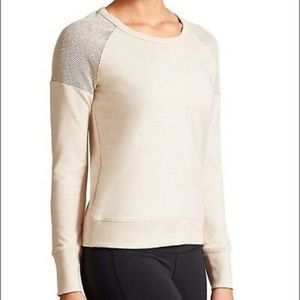 Athleta Citytime Mesh Sweatshirt